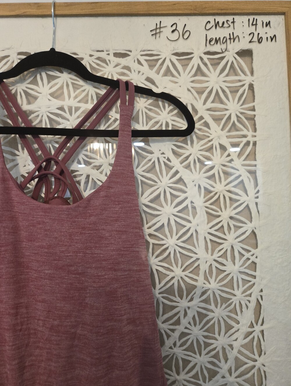 Lululemon Moment to Movement 2-in-1 Tank – Size 6 – Misty Merlot – Built-In Bra - Picture 8 of 8